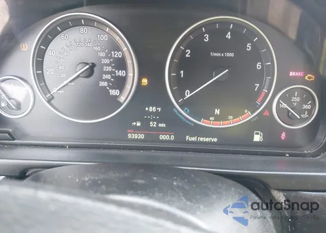 2013 BMW 528I xDrive из США, поврежденный, VIN WBAXH5C55DD115491